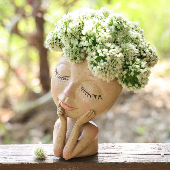 Cute Face Flower Pot